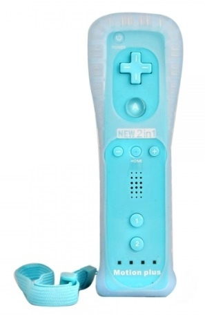 Remote Plus for Wii/Wii U, Blå i gruppen Elektronikk / TV-spill & tilbehør / Nintendo Wii hos TP E-commerce Nordic AB (38-81312)