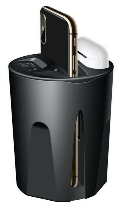 X9A trådløs billader for koppholder, lader smarttelefon og Airpods, 10W, svart i gruppen Bil / Bilholder / Bilholdere smarttelefon hos TP E-commerce Nordic AB (38-81431)