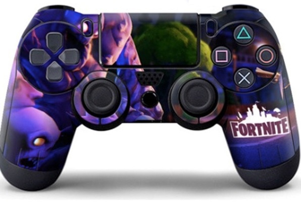 Skin till PS4 Handkontroll, Fortnite Tryck i gruppen Elektronikk / TV-spill & tilbehør / Sony PlayStation 4 hos TP E-commerce Nordic AB (38-81451)