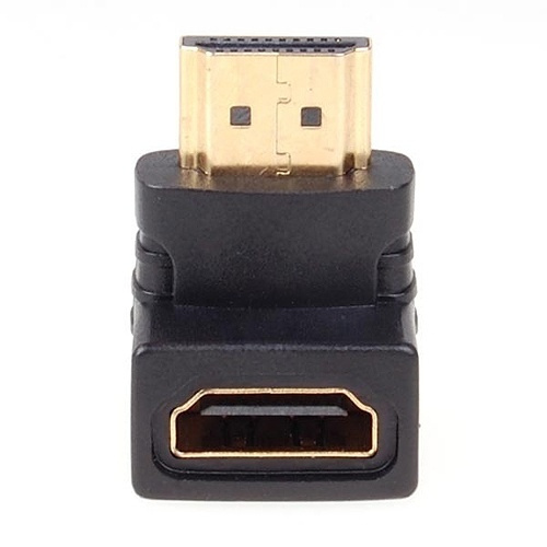 NORDIQZENZ Adapter HDMI hunn til vinklet HDMI hann i gruppen Elektronikk / Kabler og adaptere / HDMI / Adaptere hos TP E-commerce Nordic AB (38-81483)