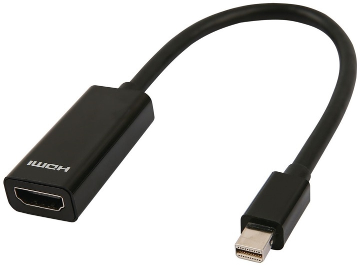 NORDIQZENZ mini DisplayPort (hann) til HDMI (hun) adapter i gruppen Elektronikk / Kabler og adaptere / HDMI / Adaptere hos TP E-commerce Nordic AB (38-81484)