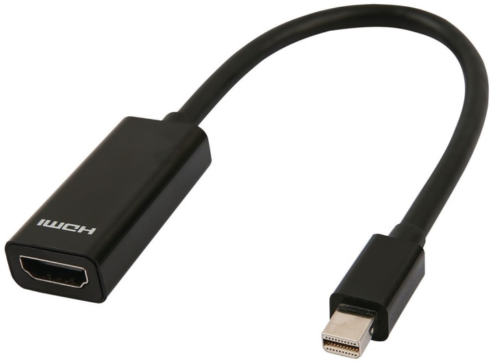 NORDIQZENZ mini DisplayPort (hann) til HDMI (hunn) adapter i gruppen Elektronikk / Kabler og adaptere / HDMI / Adaptere hos TP E-commerce Nordic AB (38-81484)