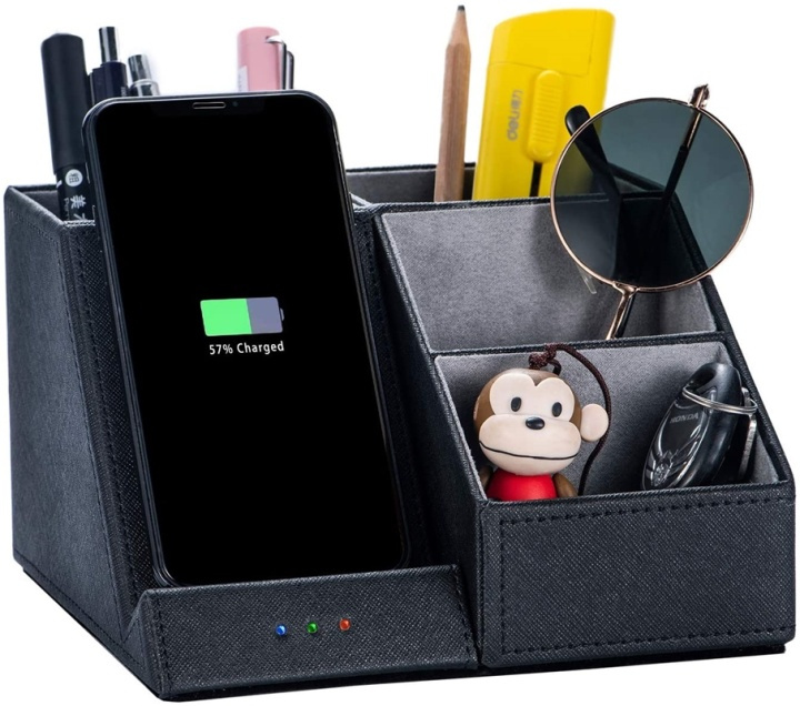 Qi trådløs lading, Organise skrivebordsstativ i gruppen SMARTTELEFON & NETTBRETT / Ladere og Kabler / Trådløs lader QI hos TP E-commerce Nordic AB (38-81721)