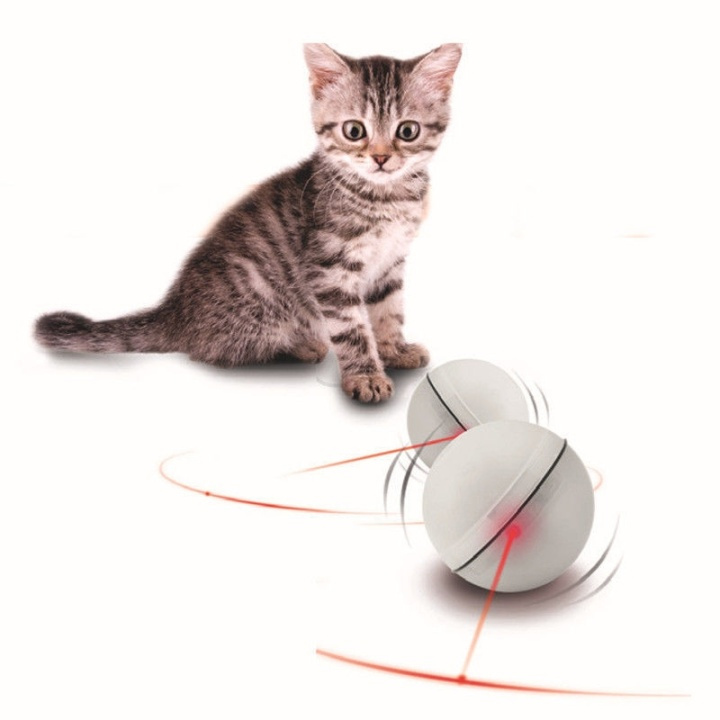 Cat Toy - Batteridrevet ball i gruppen HJEM, HUS OG HAGE / Dyretilbehør / Katt hos TP E-commerce Nordic AB (38-81750)