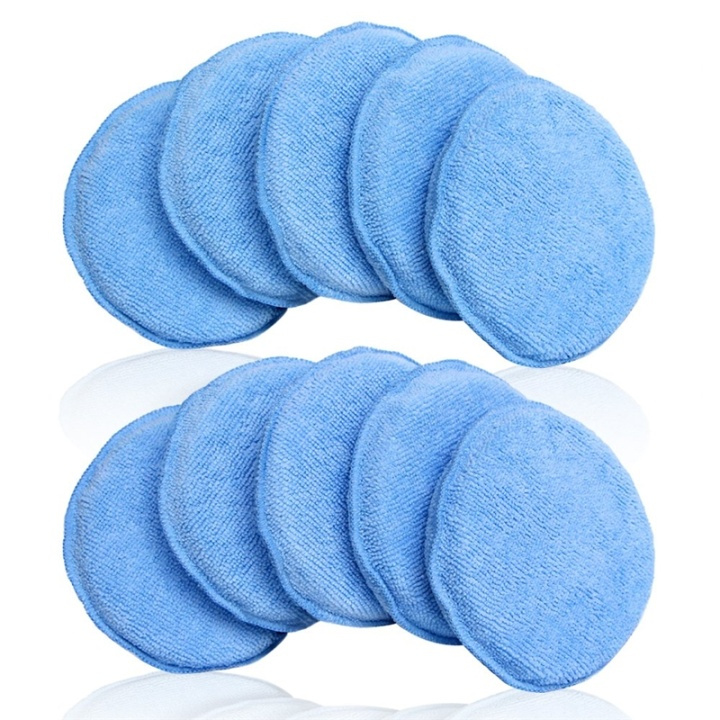 Microfiber svamp för applicering utav vax, 10-pack i gruppen Bil / Bilrengjøring hos TP E-commerce Nordic AB (38-81791)