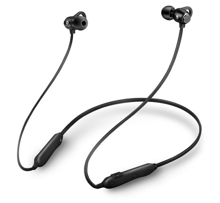 Trådløse sportshodetelefoner, Bluetooth, svart i gruppen Elektronikk / Lyd & Bilde / Hodetelefoner & Tilbehør / Hodetelefoner hos TP E-commerce Nordic AB (38-82089)