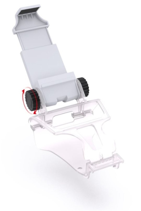 Dobe mobilholder for PS5-kontroll, hvit i gruppen Elektronikk / TV-spill & tilbehør / Sony PlayStation 5 / Tilbehør hos TP E-commerce Nordic AB (38-82099)