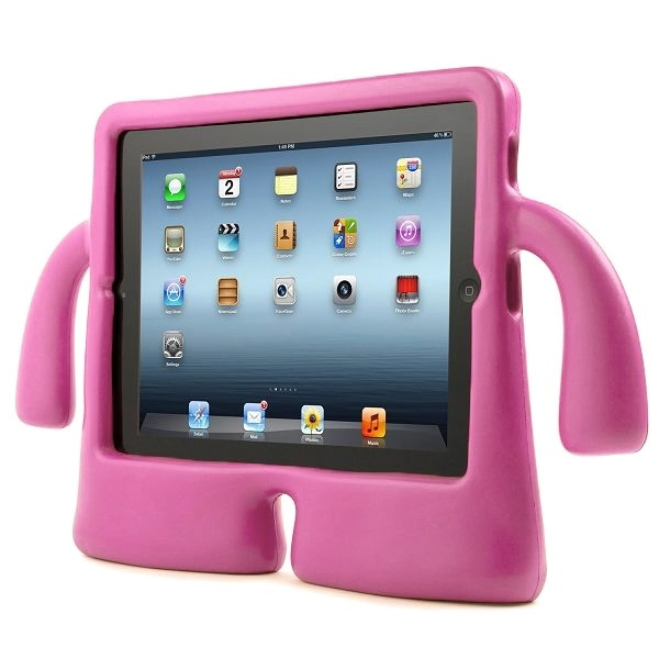 Barneveske for iPad Mini 1/2/3, Rosa i gruppen SMARTTELEFON & NETTBRETT / Nettbrettbeskyttelse / Apple iPad hos TP E-commerce Nordic AB (38-82136)