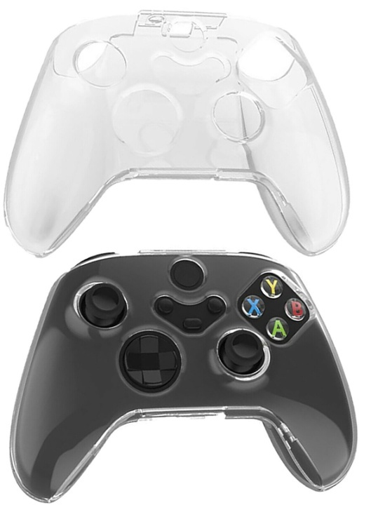 Gjennomsiktig beskyttelse til Xbox Series X/S-kontroll i gruppen Elektronikk / TV-spill & tilbehør / Xbox Series X / Tilbehør hos TP E-commerce Nordic AB (38-82163)