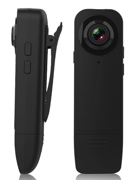 Mini-kamera med klämma 1080P HD, Svart i gruppen SPORT, FRITID & HOBBY / Morsomme produkter / Spion gadgets hos TP E-commerce Nordic AB (38-82214)