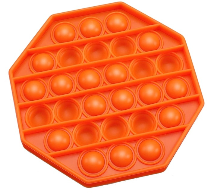 Fidget toy/Pop it toy, Orange i gruppen LEKER, BARN OG BABY / Leker / Fidget Spinners hos TP E-commerce Nordic AB (38-82235)