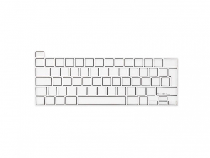 Silikondeksel for tastatur, MacBook Pro 13.3, Transparent i gruppen Datautstyr / Bærbare datamaskiner og tilbehør / Deksler og skins hos TP E-commerce Nordic AB (38-82252)