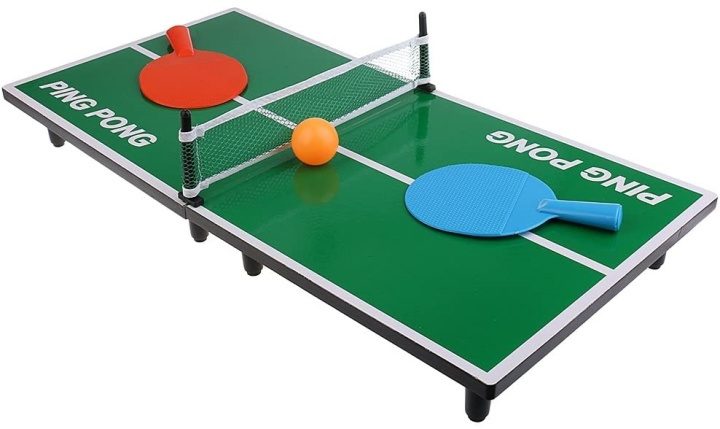 Liten pingpong-bord med tilbehør i gruppen LEKER, BARN OG BABY / Spill / Bordspill hos TP E-commerce Nordic AB (38-82258)