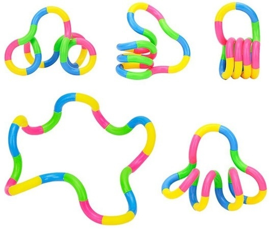 Fidget-puslespill, 4-pakning i gruppen LEKER, BARN OG BABY / Leker / Fidget Spinners hos TP E-commerce Nordic AB (38-82261)
