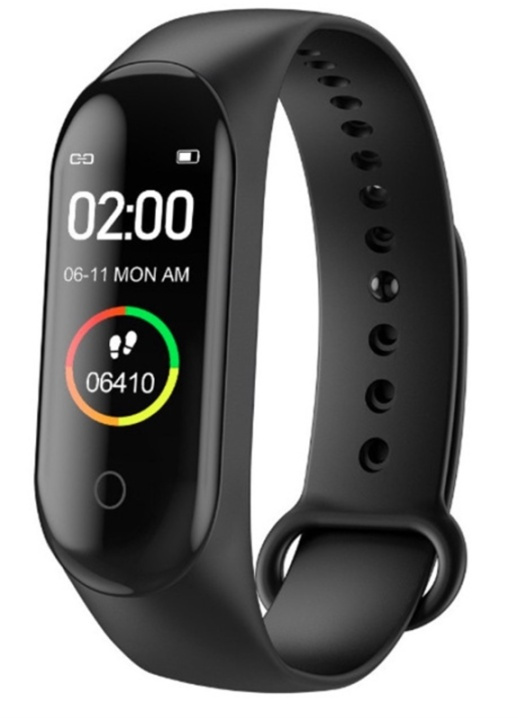 Smart aktivitetsarmbånd for iPhone og Android, svart i gruppen SPORT, FRITID & HOBBY / Smartwatch og Aktivitetsmålere / Aktivitetsmålere hos TP E-commerce Nordic AB (38-82304)
