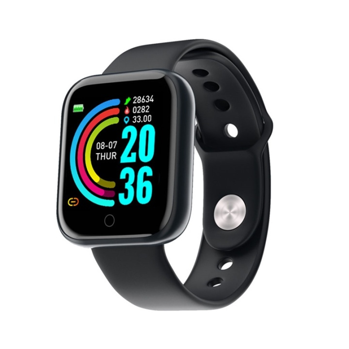 Smart aktivitetsarmbånd med tydelig display, svart i gruppen SPORT, FRITID & HOBBY / Smartwatch og Aktivitetsmålere / Aktivitetsmålere hos TP E-commerce Nordic AB (38-82305)