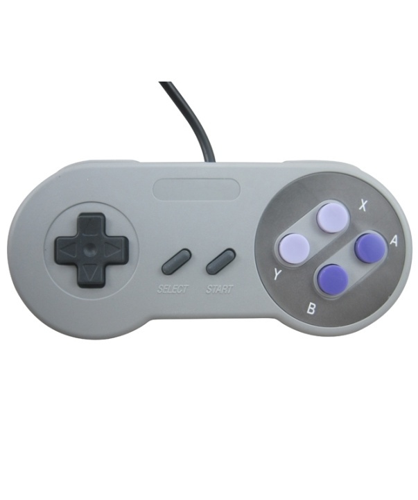 SNES Retrokontroll till PC (USB) i gruppen Elektronikk / TV-spill & tilbehør / Super Nintendo Entertainment System (SNES, 16-Bit) hos TP E-commerce Nordic AB (38-82320)