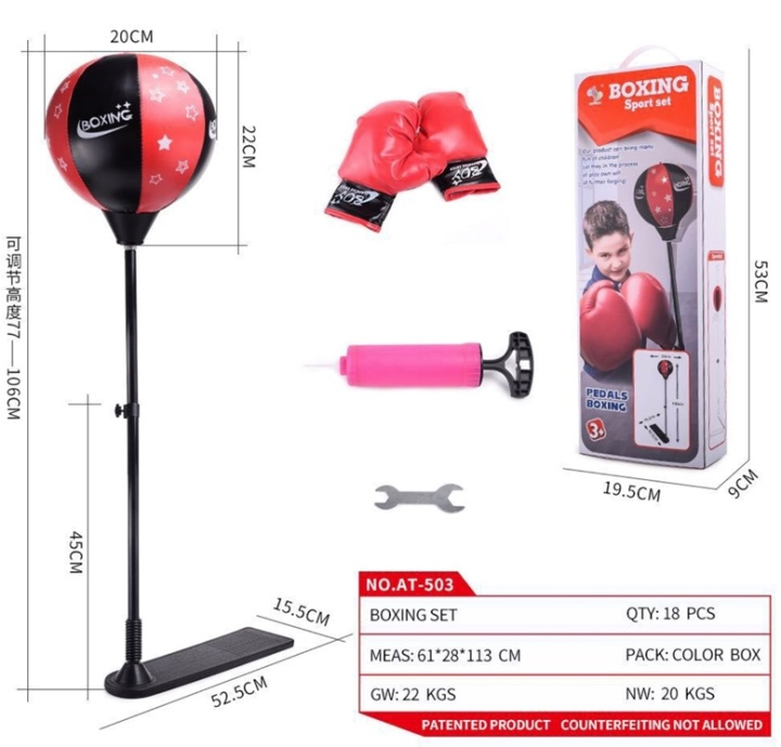 Bokseball 110 cm i gruppen LEKER, BARN OG BABY / Uteleker / Sport & spill hos TP E-commerce Nordic AB (38-82370)