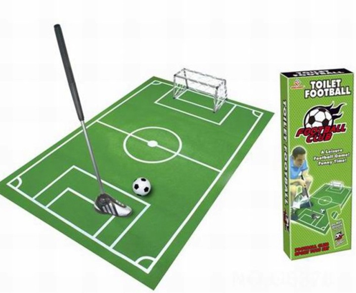 Fotball på toalettet 104 x 69 cm i gruppen SPORT, FRITID & HOBBY / Morsomme produkter / Morsomme produkter hos TP E-commerce Nordic AB (38-82382)