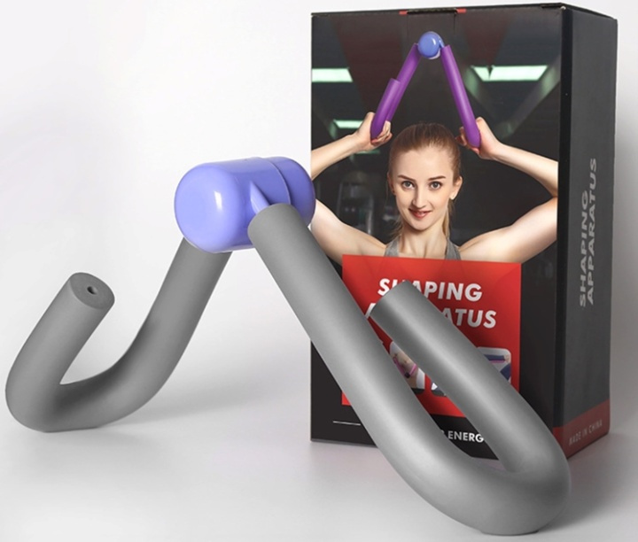 Multifunksjonell lårtrener, Grå/lilla i gruppen SPORT, FRITID & HOBBY / Treningsutstyr / Treningstilbehør hos TP E-commerce Nordic AB (38-82401)