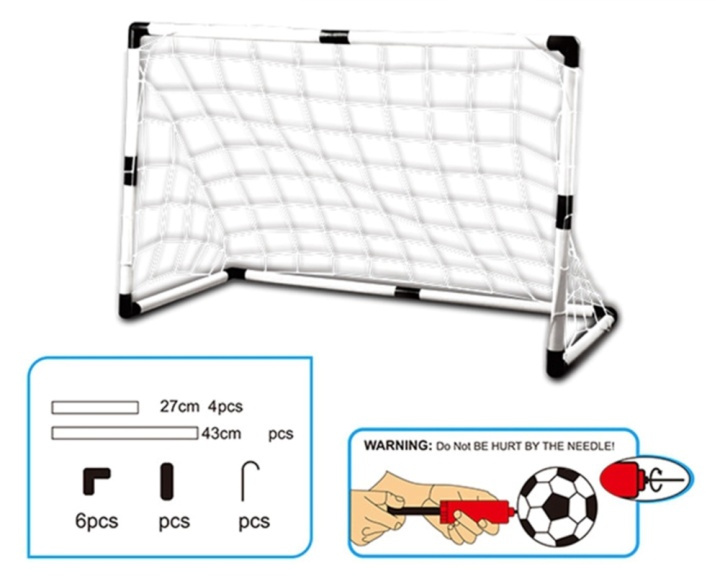 Fotballmål for barn, 92 cm i gruppen LEKER, BARN OG BABY / Leker / Brettspill / Utespill hos TP E-commerce Nordic AB (38-82406)