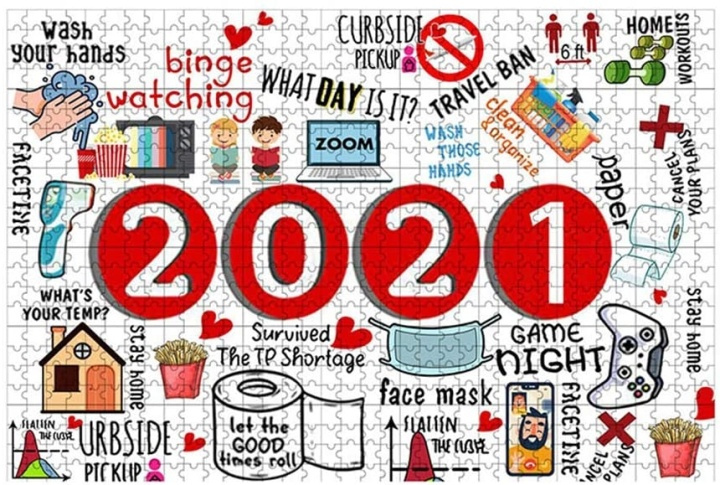 2021 Puslespill 1000 biter i gruppen SPORT, FRITID & HOBBY / Hobby / Puslespill hos TP E-commerce Nordic AB (38-82611)