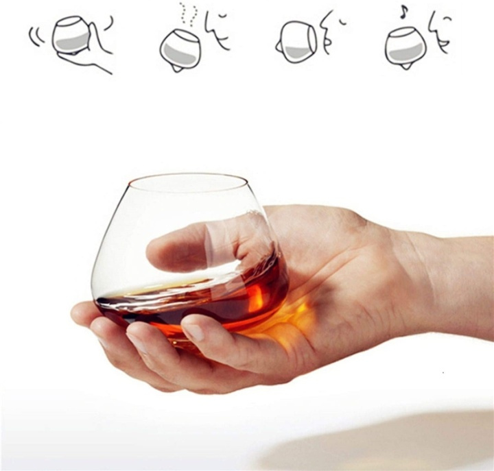 Skjev cognacskål i gruppen HJEM, HUS OG HAGE / Kjøkkenutstyr / Vin- og drinktilbehør hos TP E-commerce Nordic AB (38-82738)