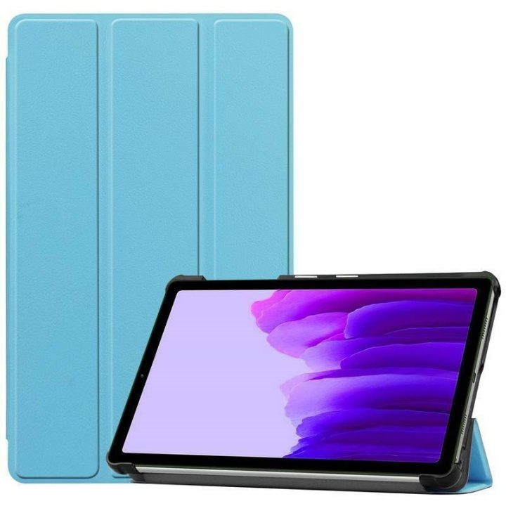 Tri-fold fodral med stativfunktion för Galaxy Tab A7 10.4 T500-T505, Ljusblå i gruppen SMARTTELEFON & NETTBRETT / Nettbrettbeskyttelse / Samsung-nettbrett hos TP E-commerce Nordic AB (38-82849)