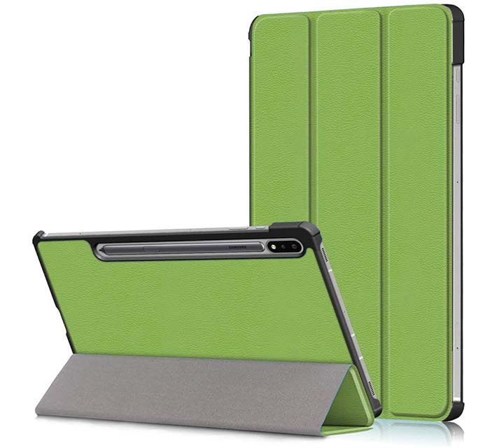 Tri-fold etui med stativfunksjon for Galaxy Tab S7 11