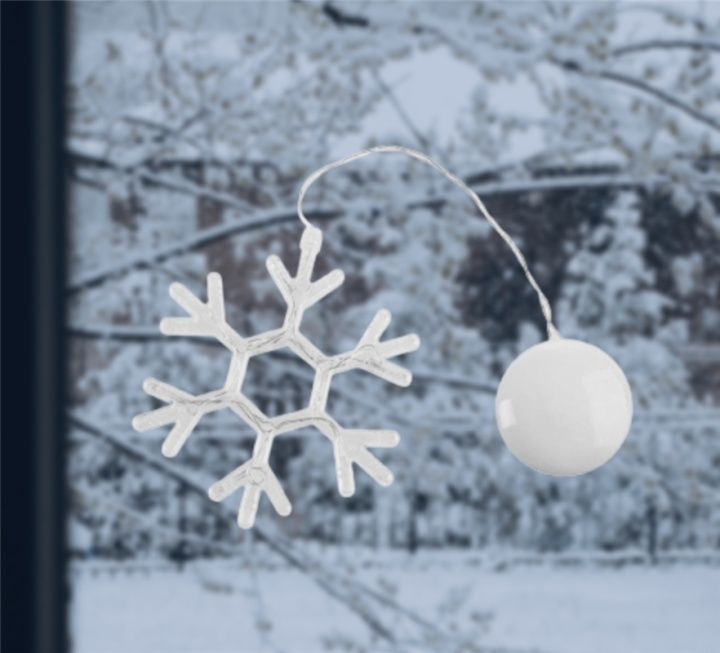 LED-lampe for julen, Snøflak i gruppen Elektronikk / Lys / Julebelysning hos TP E-commerce Nordic AB (38-82914)