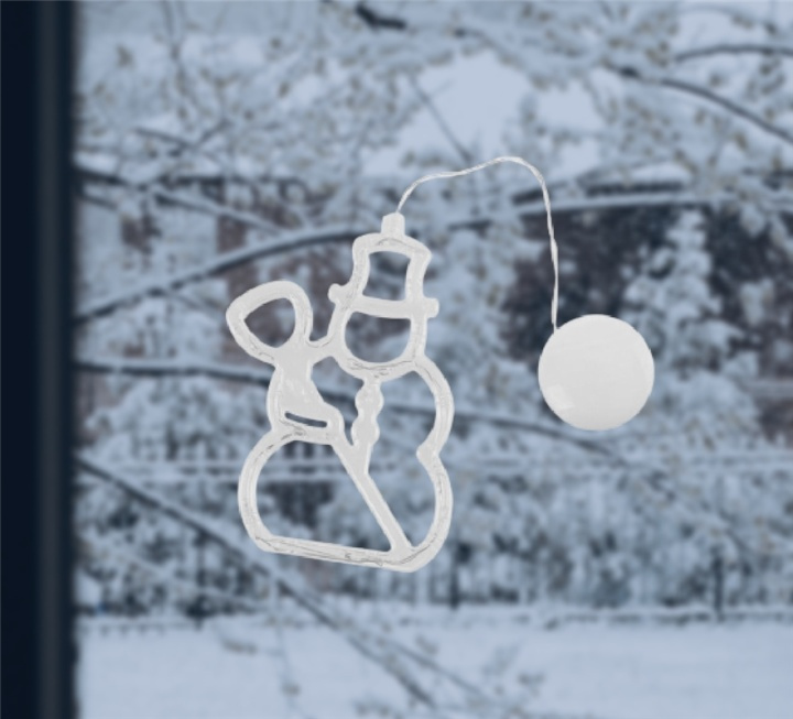 LED-lampe for julen, Snømann i gruppen Elektronikk / Lys / Julebelysning hos TP E-commerce Nordic AB (38-82915)