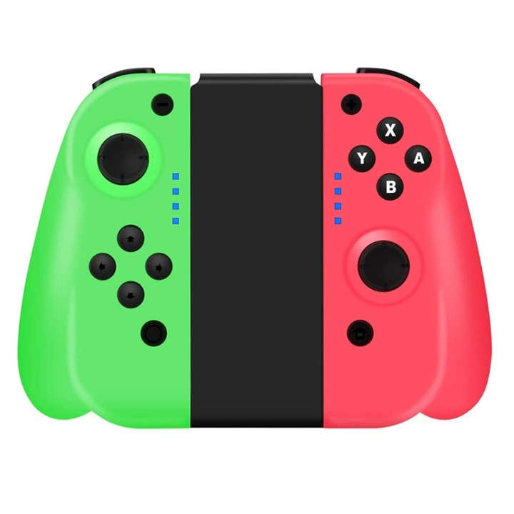 Gamepad for Nintendo Switch, Grønn/Rosa i gruppen Elektronikk / TV-spill & tilbehør / Nintendo Switch / Tilbehør hos TP E-commerce Nordic AB (38-82955)