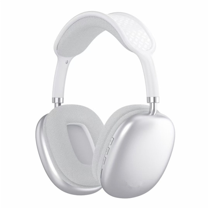 Over-ear-hodetelefoner, trådløse, hvite i gruppen Elektronikk / Lyd & Bilde / Hodetelefoner & Tilbehør / Hodetelefoner hos TP E-commerce Nordic AB (38-82972)