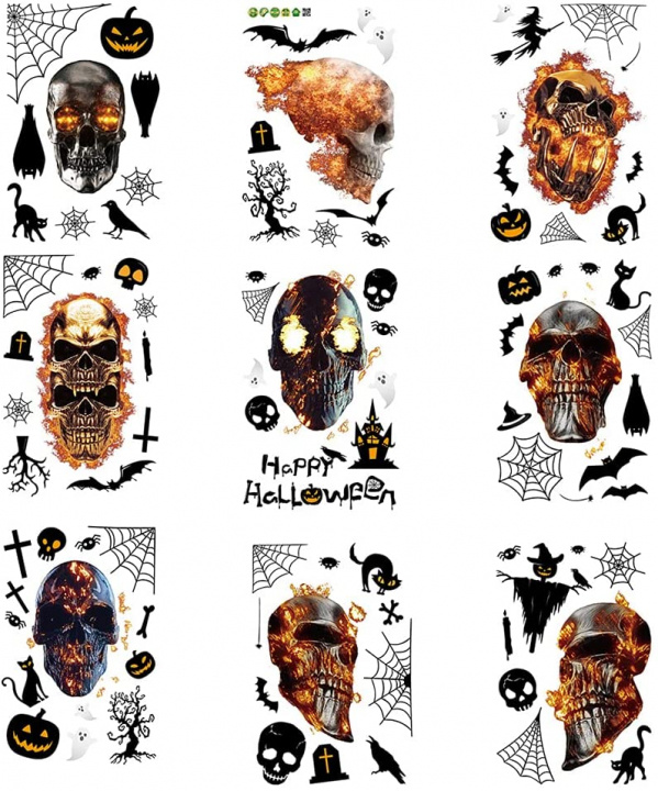 Smidige veggdekorasjoner med halloweenmotiv, 30x20 i gruppen HJEM, HUS OG HAGE / Innredning / Halloween hos TP E-commerce Nordic AB (38-83049)