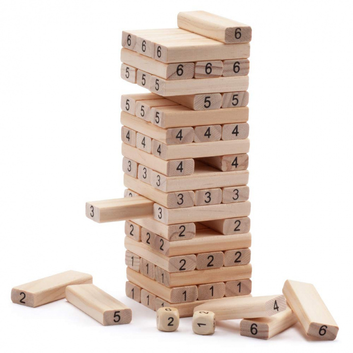 Byggeklosser, mini stablespill i gruppen LEKER, BARN OG BABY / Spill / Brettspill hos TP E-commerce Nordic AB (38-83243)