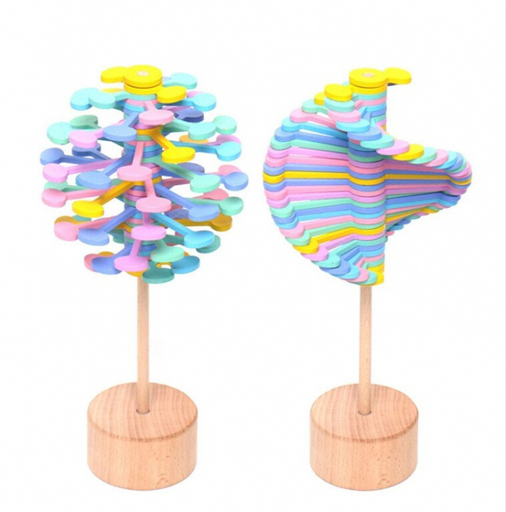Lollipopter fidget spinning leketøy, Pastellfarger i gruppen LEKER, BARN OG BABY / Spill / Brettspill hos TP E-commerce Nordic AB (38-83244)