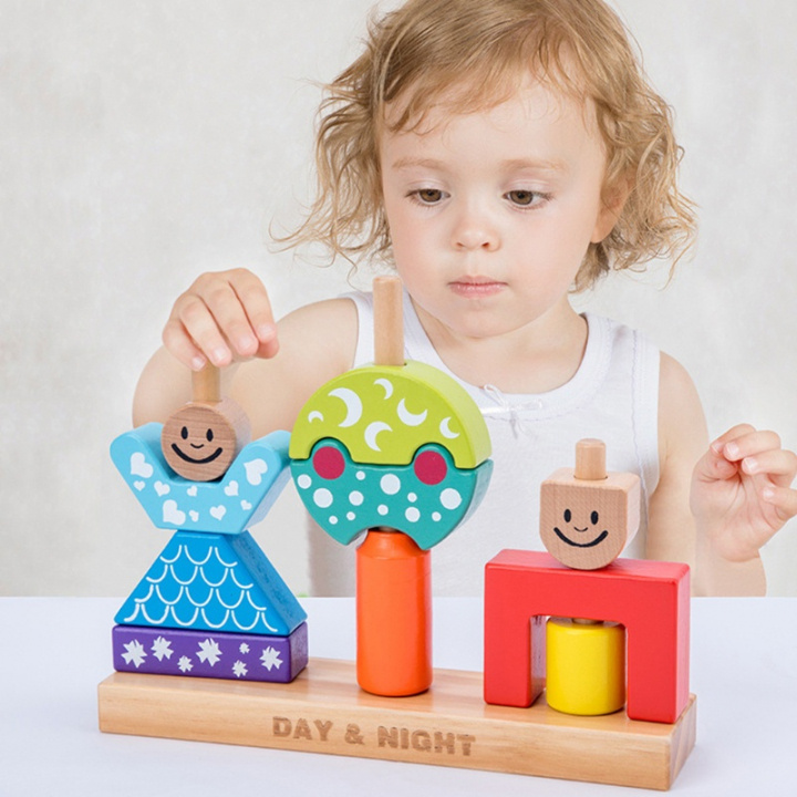 Wooden sorting toy for kids i gruppen LEKER, BARN OG BABY / Babyleker (0-3 år) / Aktivitetsleker hos TP E-commerce Nordic AB (38-83261)