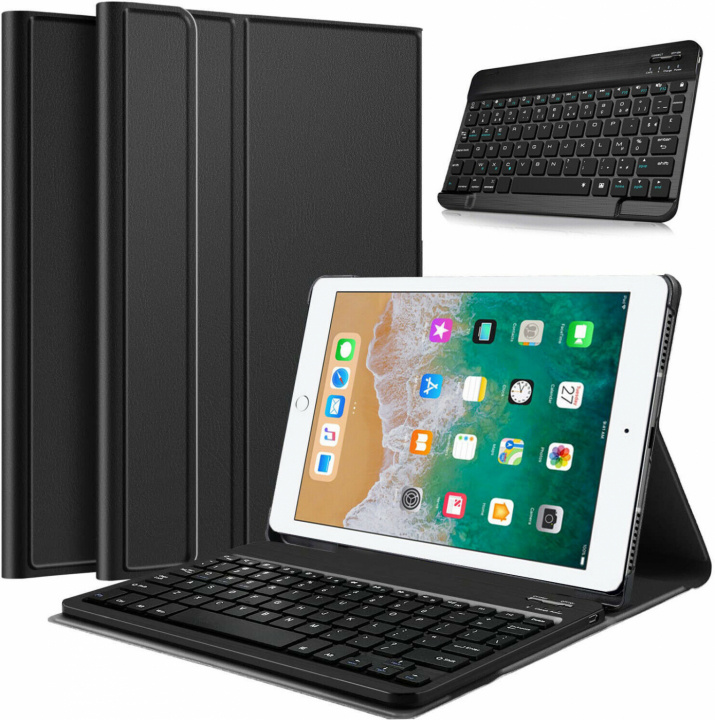 Etui til iPad Mini 6 med Bluetooth-tastatur i gruppen SMARTTELEFON & NETTBRETT / Nettbrettbeskyttelse / Apple iPad hos TP E-commerce Nordic AB (38-83524)