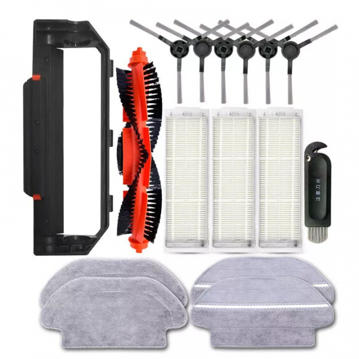 Reservedelssett for Xiaomi Mi Robotstøvsuger, S60 S65 S50 E25 E35