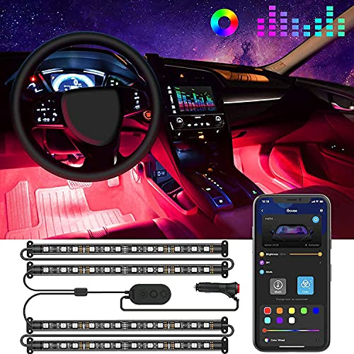 LED-atmosfærelampe for bil, RGB i gruppen Bil / Tilbehør / Accessories / 12 volt tilbehør hos TP E-commerce Nordic AB (38-83790)