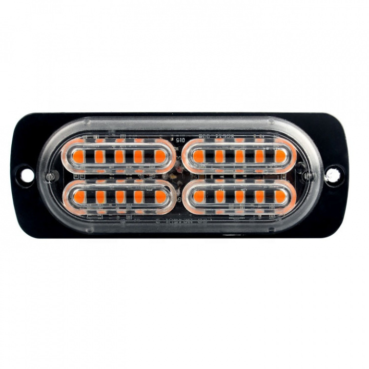 LED Strålkaster for Bil, Orange i gruppen Bil / Bilbelysning / Varsellys hos TP E-commerce Nordic AB (38-83804)
