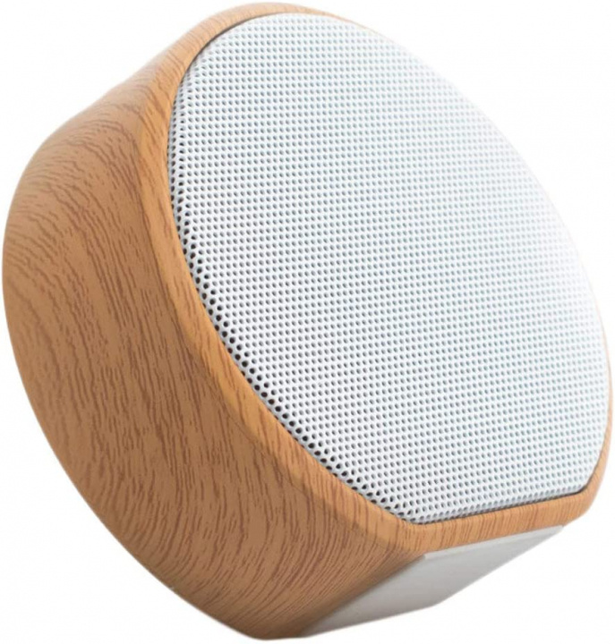 Bluetooth mini-trehøyttaler for kontoret, hvit i gruppen Elektronikk / Lyd & Bilde / Høyttalere & tilbehør / Bluetooth-høyttalere / Bærbare høyttalere hos TP E-commerce Nordic AB (38-83826)