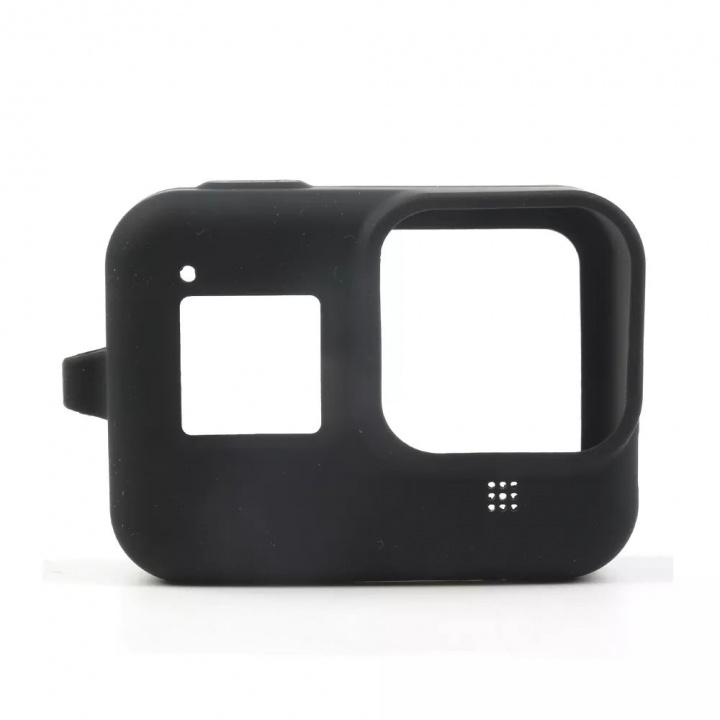 Silikondeksel for GoPro 9-kamera, svart i gruppen SPORT, FRITID & HOBBY / Action kameraer og tilbehør / Tilbehør til actionkamera hos TP E-commerce Nordic AB (38-83961)