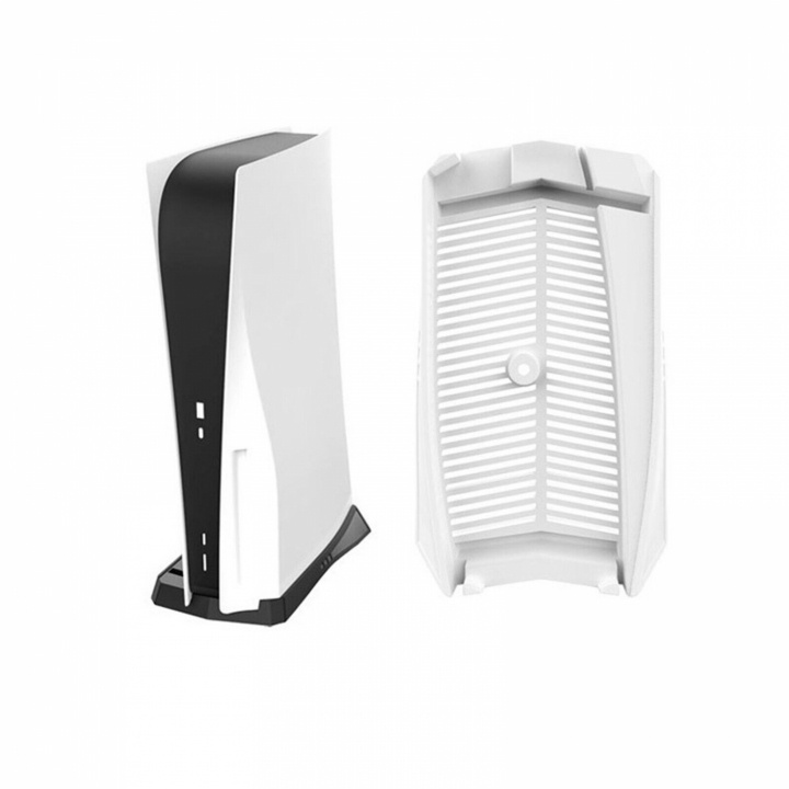 Vertikalt stativ for Playstation 5, hvit i gruppen Elektronikk / TV-spill & tilbehør / Sony PlayStation 5 / Tilbehør hos TP E-commerce Nordic AB (38-83980)