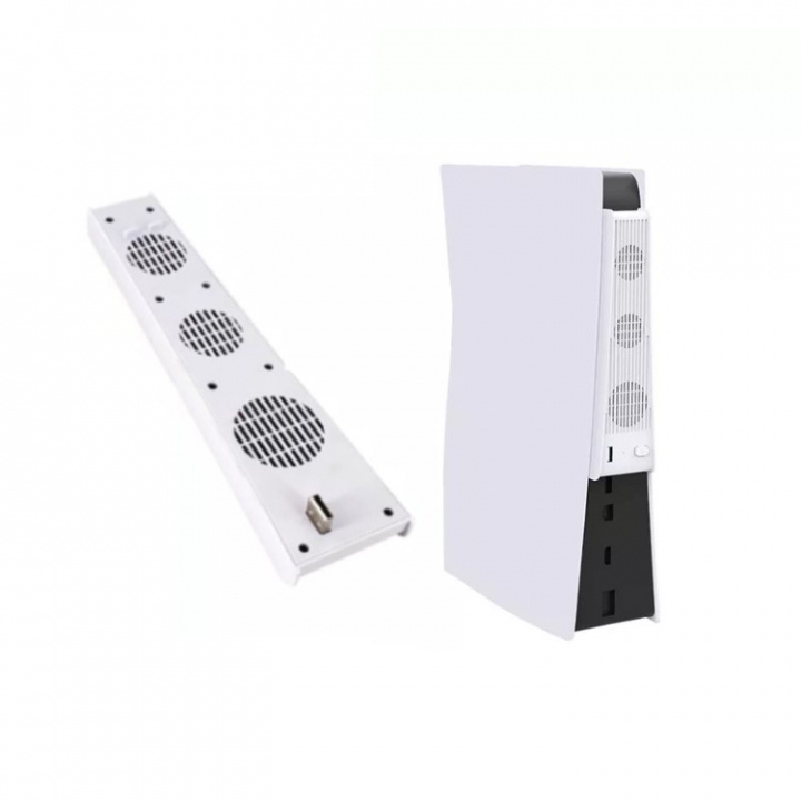 Kjøleventilator for PlayStation 5, Hvit i gruppen Elektronikk / TV-spill & tilbehør / Sony PlayStation 5 / Tilbehør hos TP E-commerce Nordic AB (38-83983)
