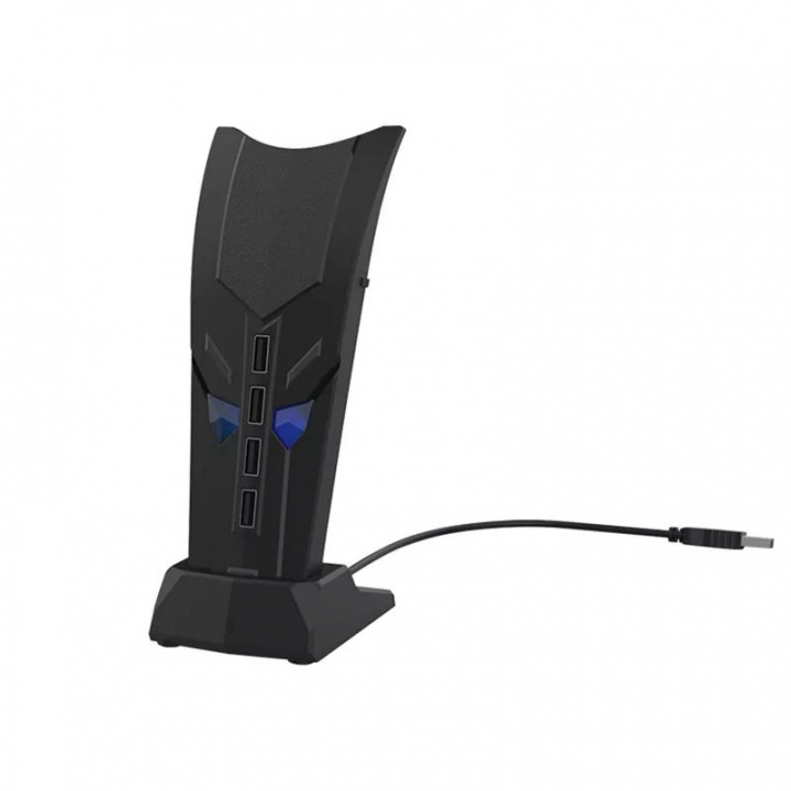 4-i-1 USB-hub for Playstation 5 i gruppen Elektronikk / TV-spill & tilbehør / Sony PlayStation 5 hos TP E-commerce Nordic AB (38-83990)