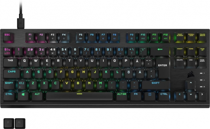 Corsair K60 PRO TKL RGB-spilletastatur i gruppen Datautstyr / GAMING / Tastatur hos TP E-commerce Nordic AB (38-84121)