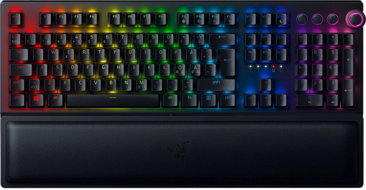 Razer HUNTSMAN V2 Gamingtangentbord (RED SWITCH) i gruppen Datautstyr / GAMING / Tastatur hos TP E-commerce Nordic AB (38-84122)