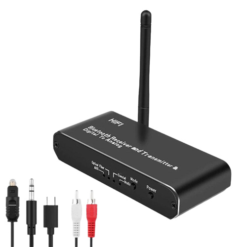 BT-lydkonverterer, SPDIF/Toslink til RCA i gruppen Elektronikk / Lyd & Bilde / Trådløs Lydoverføring hos TP E-commerce Nordic AB (38-84195)
