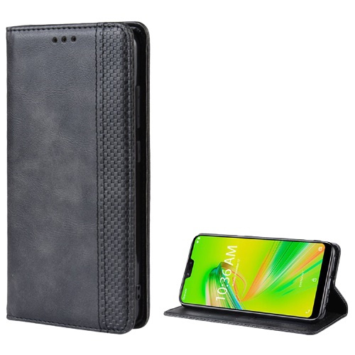 PU leather case with card slots for iPhone 15 Pro Max, Black i gruppen SMARTTELEFON & NETTBRETT / Mobilbeskyttelse / Apple / iPhone 15 hos TP E-commerce Nordic AB (38-84277)